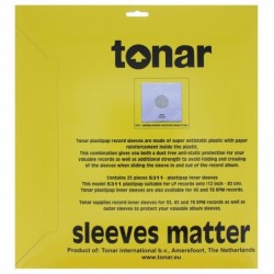 TONAR LP – 12” plastipap inner sleeves 6/ply (25 pcs/pack) image