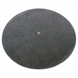 Tonar Black leather turntable mat image