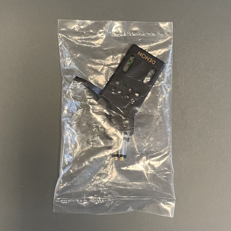 Denon PCL 310 BK/SP Headshell for DP-300F. silver - NEW in box with warranty. In stock and available for immediate worldwide shipping  			